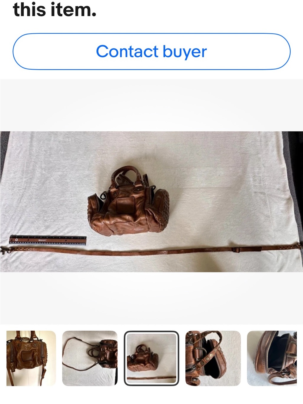 Frye Brooke mini speedy handbag - Picture 3 of 10